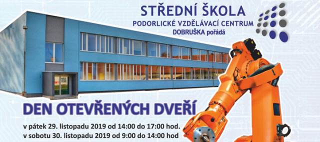 Pozvánka na DEN OTEVŘENÝCH DVEŘÍ