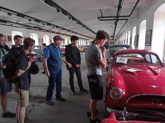 Naše exkurze do firmy Bühler v Žamberku a do Muzea starých strojů