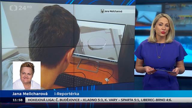 Reportáž v České televizi