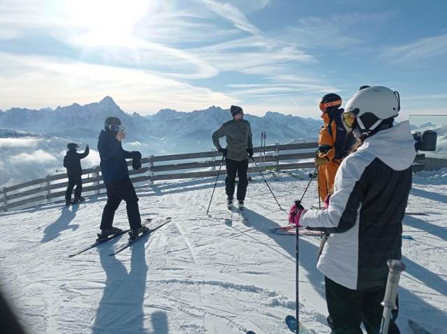 Opět jsme lyžovali v rakouských Alpách
