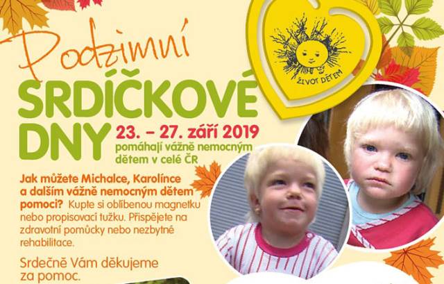 Srdíčkové dny 2019 - poděkování